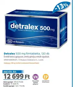 Alma Gyógyszertárak Detralex ajánlat