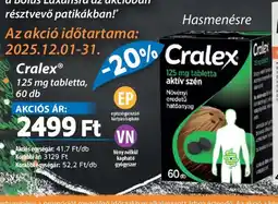 Alma Gyógyszertárak CralexⓇ tabletta ajánlat