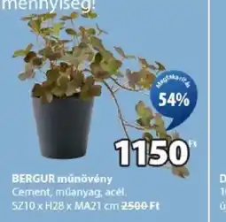 JYSK Bergur műnövény ajánlat