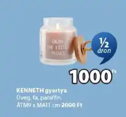 JYSK KENNETH gyertya ajánlat