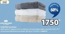 JYSK Kronborg sorunda törölköző ajánlat