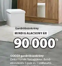 JYSK ODDER gardróbszekrény ajánlat