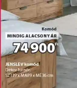 JYSK JENSLEV komód ajánlat