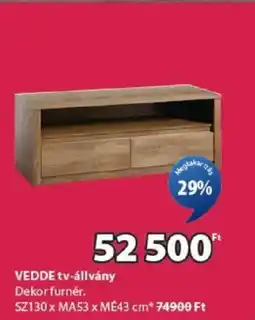 JYSK VEDDE tv-állvány ajánlat