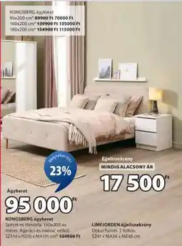 JYSK KONGSBERG ÁGYKERET ajánlat