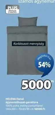 JYSK HELENA flanel ágyneműhuzat-garnitúra ajánlat
