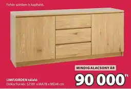 JYSK LIMFJORDEN tálaló ajánlat