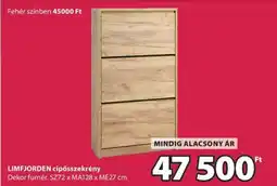 JYSK LIMFJORDEN cipősszekrény ajánlat