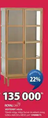 JYSK VESTERBY vitrin ajánlat