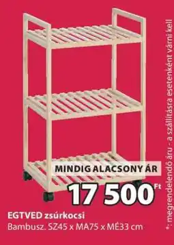 JYSK EGTVED zsúrkocsi ajánlat