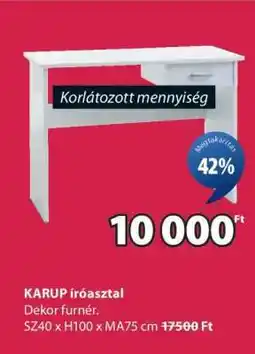 JYSK KARUP íróasztal ajánlat