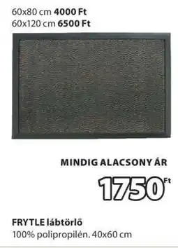 JYSK FRYTLE LÁBTÖRLŐ ajánlat