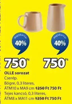 JYSK OLLE sorozat Bögre ajánlat