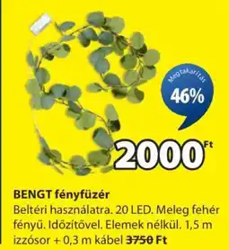 JYSK BENGT fényfüzér ajánlat