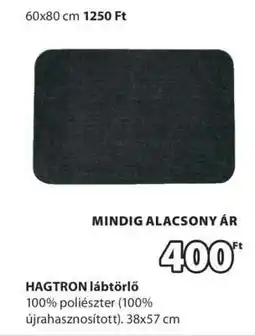 JYSK HAGTRON lábtörlő ajánlat