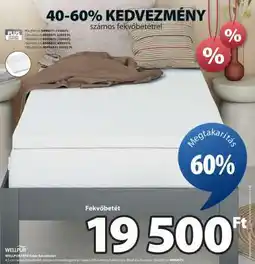 JYSK WELLPUR fehér fekvőbetét ajánlat