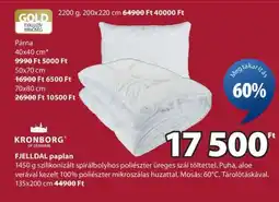 JYSK KRONBORG FJELLDAL paplan ajánlat