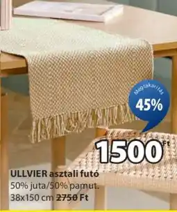 JYSK ULLVIER asztali futó ajánlat