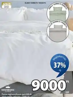JYSK KRONBORG Pamut ágyneműhuzat-garnitúrák ajánlat