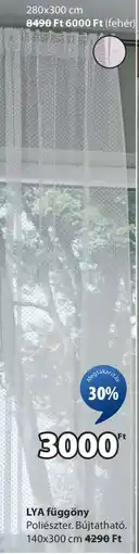 JYSK LYA FÜGGÖNY ajánlat