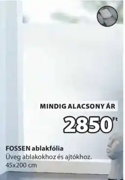 JYSK FOSSEN ablakfólia ajánlat