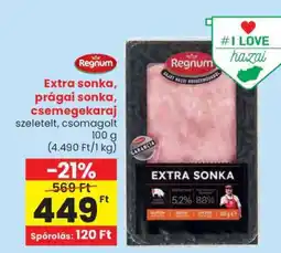 Spar Extra sonka, prágai sonka, csemegekaraj ajánlat