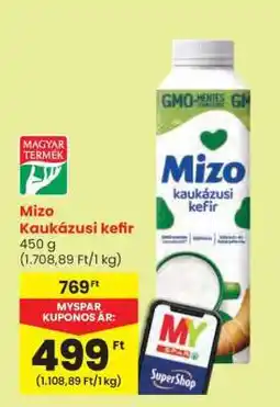Spar MIZO Kaukázusi kefir ajánlat