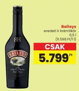 Spar Baileys eredeti ír krémlikőr ajánlat