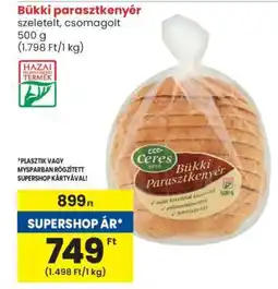 Spar Bükki parasztkenyér ajánlat