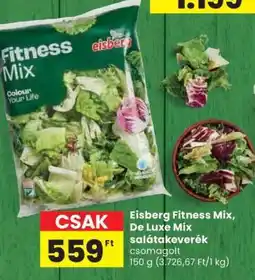 Spar Eisberg Fitness Mix, De Luxe Mix salátakeverék ajánlat