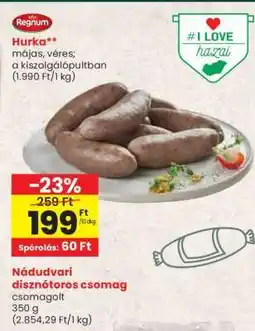 Spar Hurka ajánlat