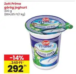 Spar Zott Primo görög joghurt ajánlat