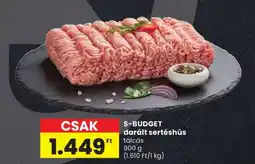 Spar S-BUDGET darált sertéshús ajánlat