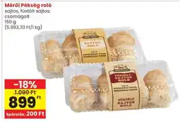 Spar Mérői Pékség roló ajánlat