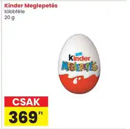 Spar KINDER Meglepetés ajánlat