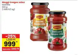 Spar Maggi üveges szósz ajánlat