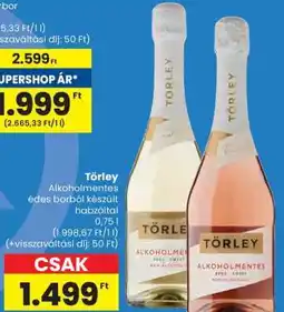 Spar Törley Alkoholmentes ajánlat