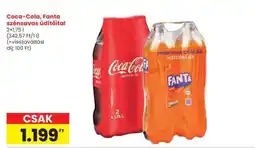 Spar Coca-Cola, Fanta szénsavas üdítőital ajánlat