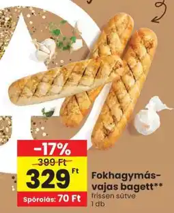 Spar Fokhagymás-vajas bagett ajánlat