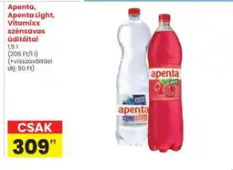 Spar Apenta, Apenta Light, Vitamixx szénsavas üdítőital ajánlat