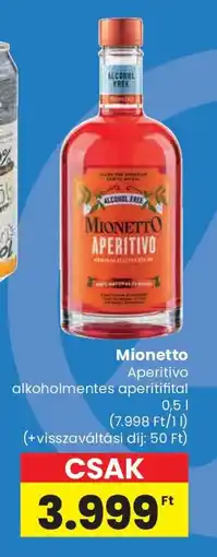 Spar Mionetto Aperitivo ajánlat