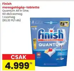 Spar FINISH Mosogatógép-tabletta ajánlat