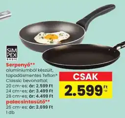 Spar Serpenyő ajánlat