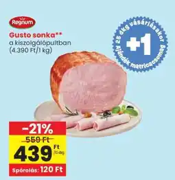 Spar Gusto sonka ajánlat