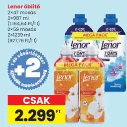 Spar LENOR Öblítő ajánlat