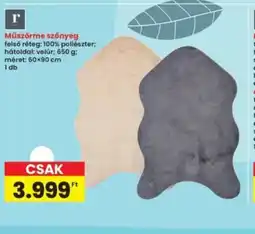 Interspar Műszőrme szőnyeg ajánlat