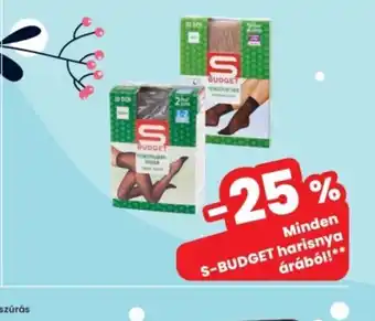 Interspar S-BUDGET harisnya ajánlat