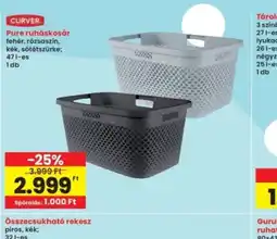 Interspar CURVER Pure ruháskosár ajánlat