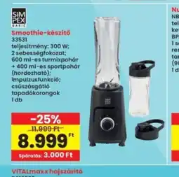 Interspar SIMPEX Smoothie-kész Spórolás: 3.000 Fttő ajánlat