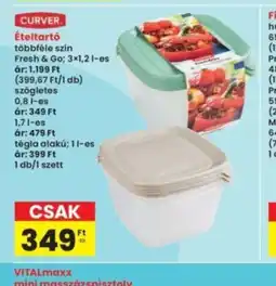 Interspar CURVER Ételtart ajánlat